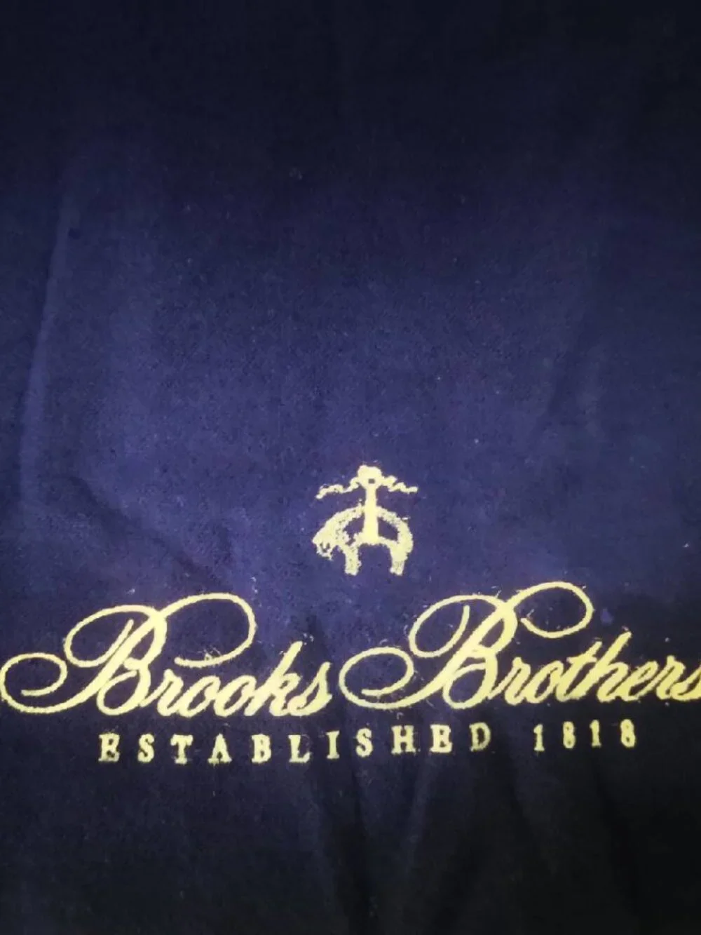 Brooks Brothers Clothes Dust Cover Travel Storage Bag